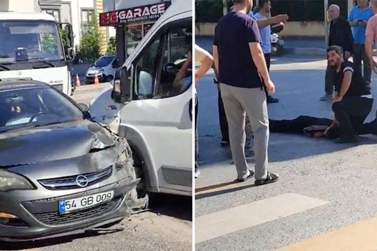 Sakarya'da Okul Servisi Scooter Çocuğa Çarptı: Yaralılar Var