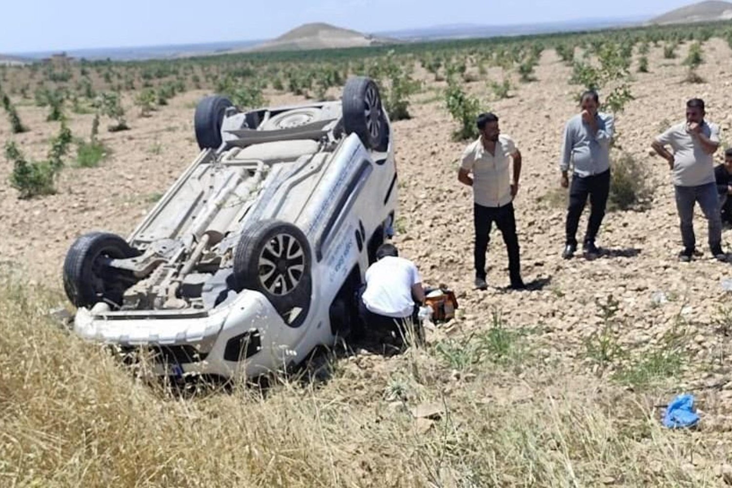 Şanlıurfa Mobil Sağlık Aracı Kaza Yaptı: 1 Yaralı