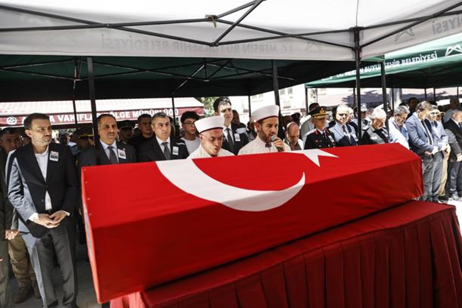 Mersin Şehidi Piyade Astsubay Kenan Şahin'in Son Yolculuğu