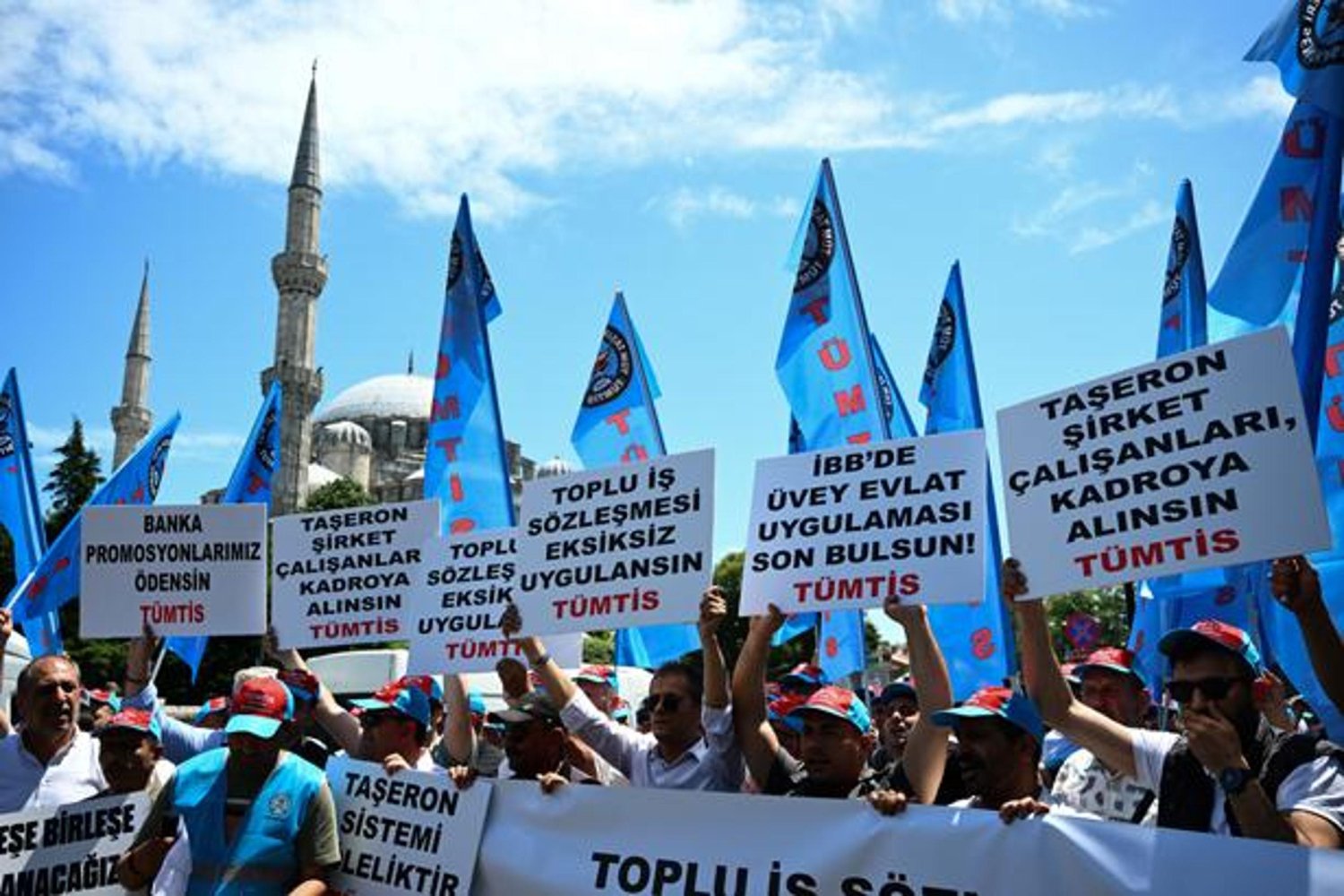 İBB Taşeron İşçileri Direnişte: Haklar ve Kadro Mücadelesi Çığlık Gibi Seslendi