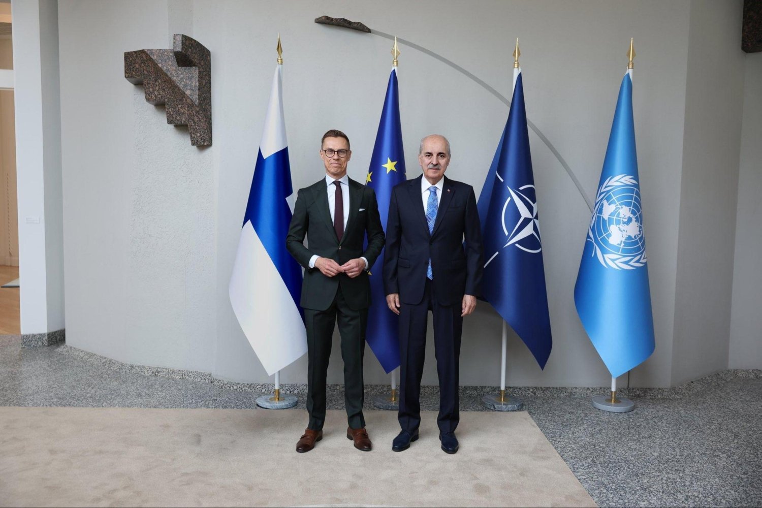 Finlandiya Cumhurbaşkanlığı Konutu'nda Kritik Türkiye-Finlandiya Görüşmesi