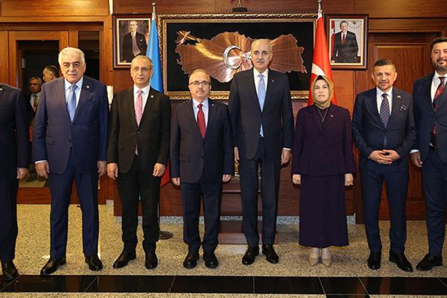 TBMM Başkanı Numan Kurtulmuş'tan Azerbaycan Ziyareti: Büyükelçiliğe Destek
